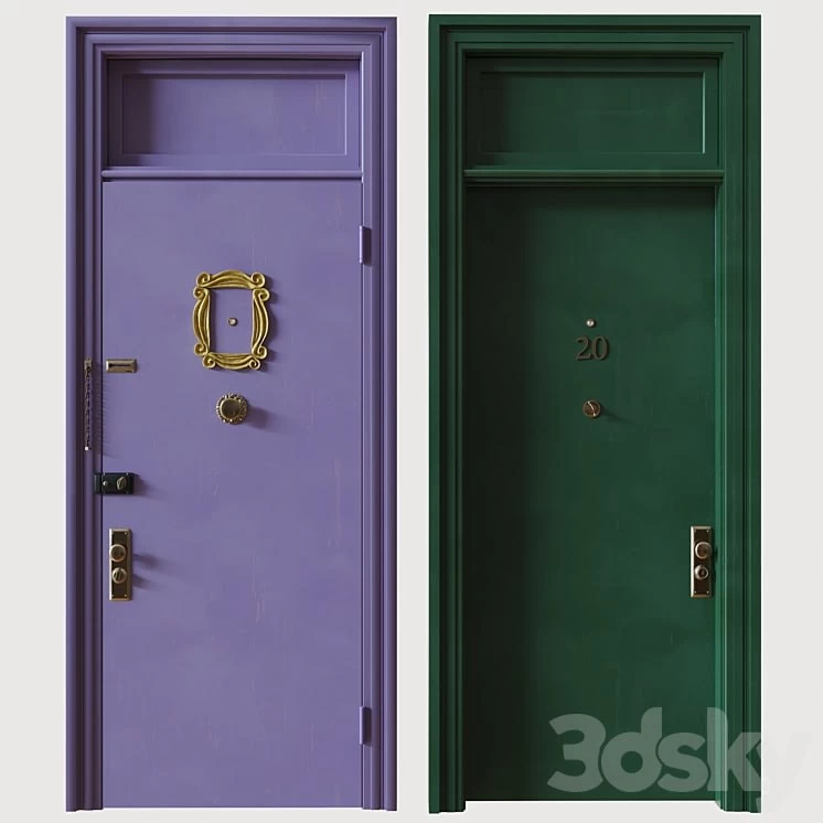 Front door - Friends