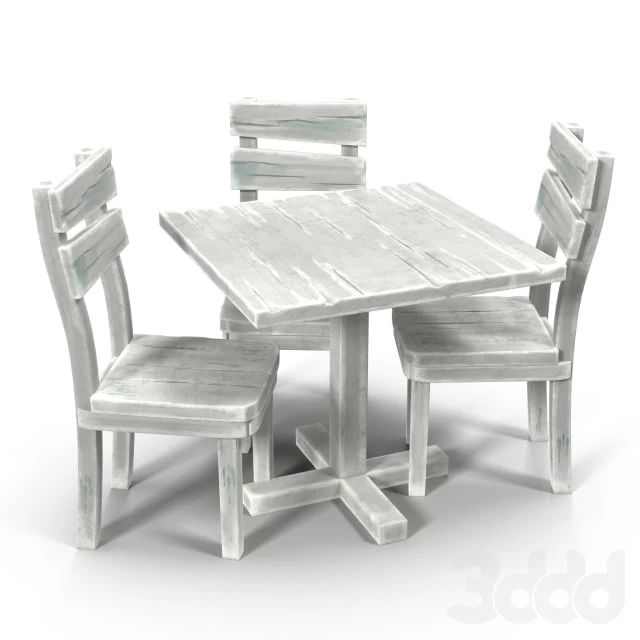 Table and chair