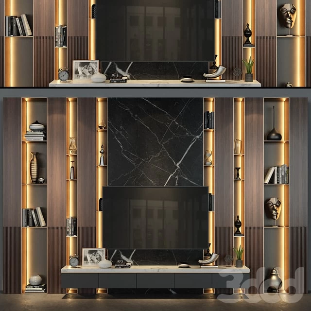 TV Wall set 75