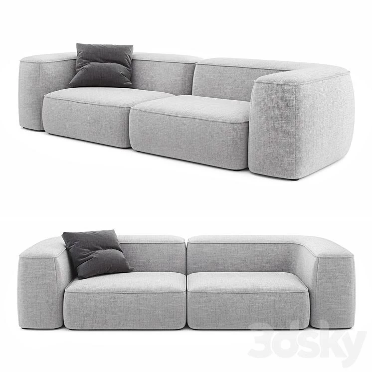 Straight sofa Leman