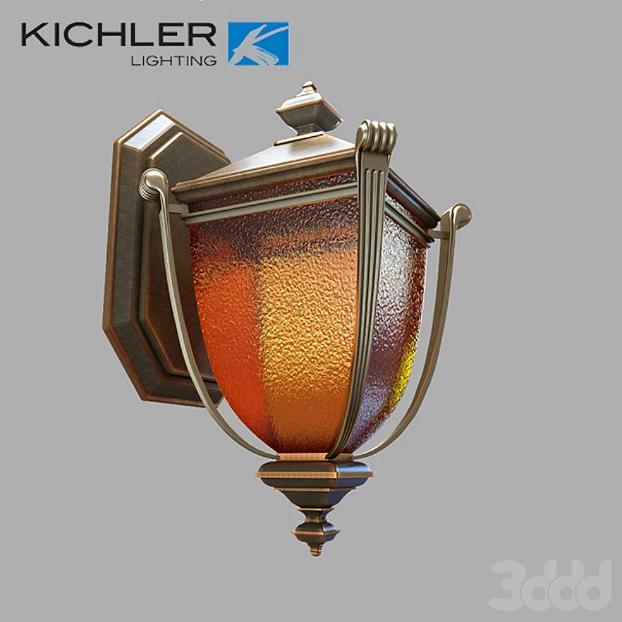 KICHLER LIGHTING 49106RZ WARNER PARK