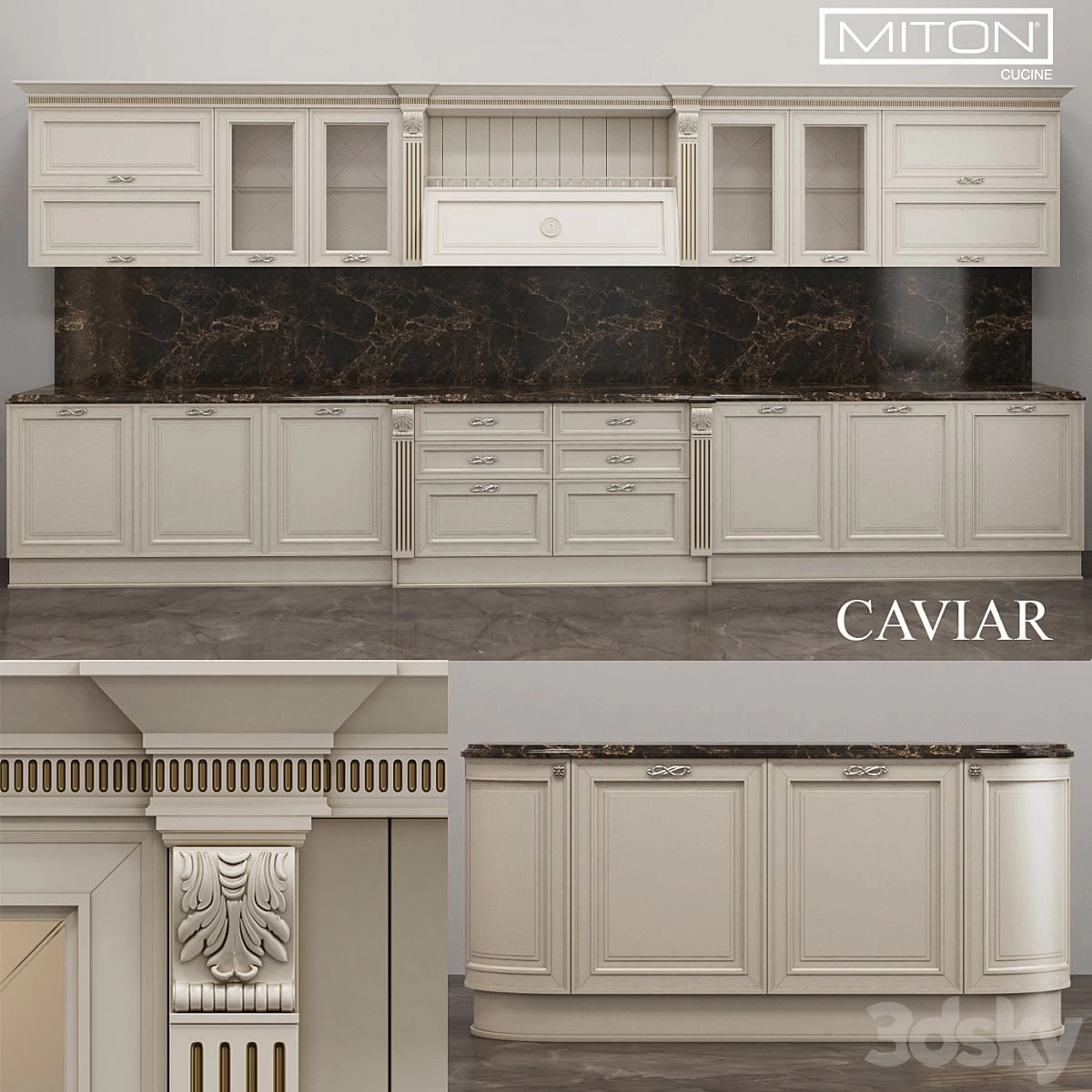 Kitchen Caviar Miton Cucine