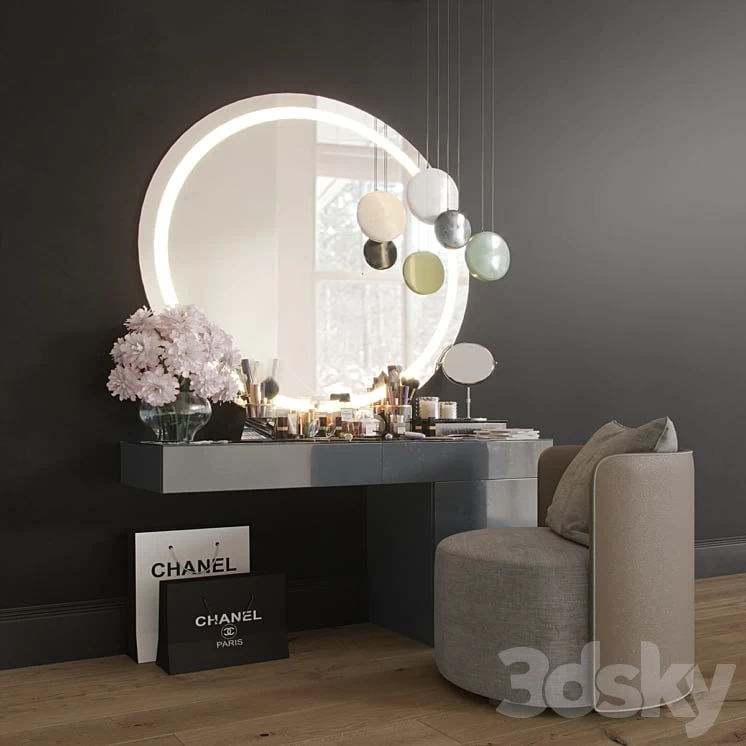 MakeUP Dressing Table Decorative Set Set_02