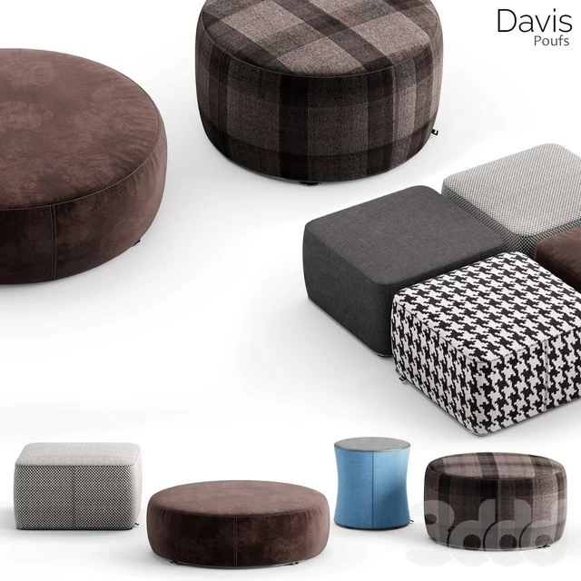 Minotti Davis Poufs