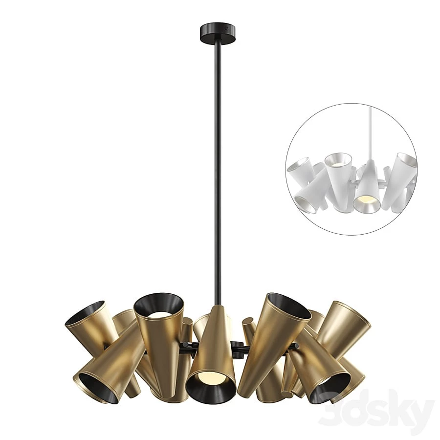 Ceiling Lamp Maytoni MOD095PL-14BS