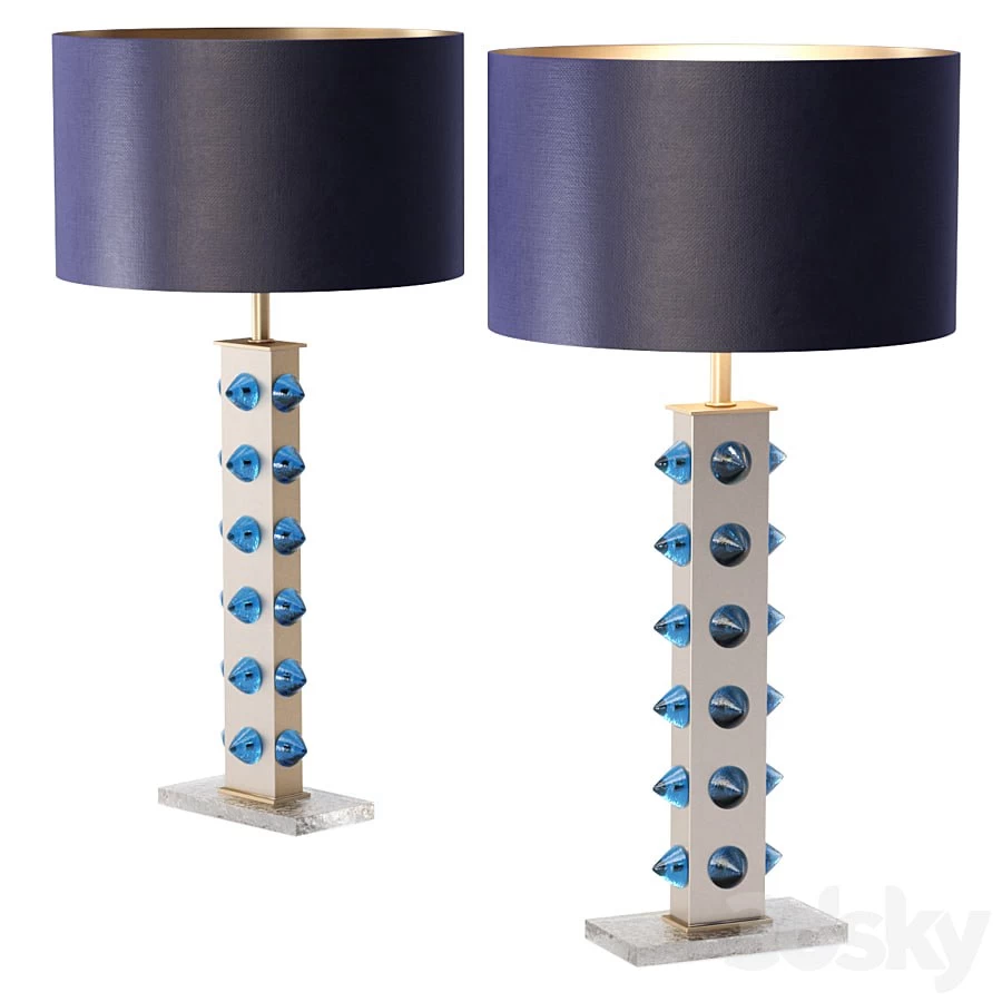 Pair of table Lamp by LA Studio .a