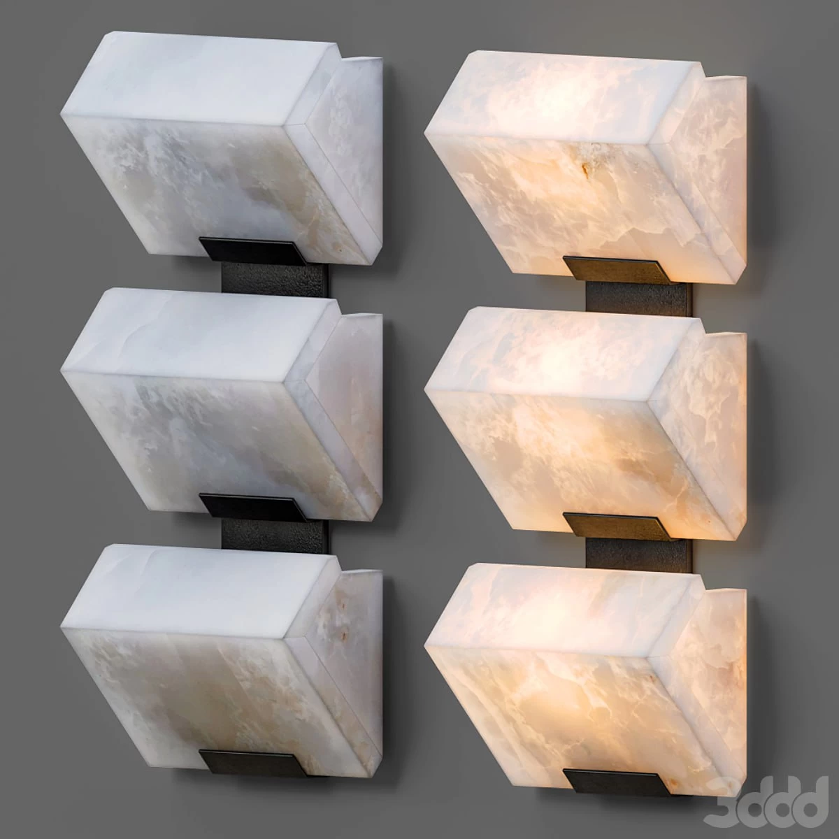 Architectural Pierre Chareau Sconces