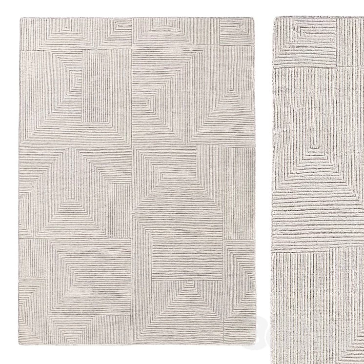 SETTAT HAND-KNOTTED WOOL RUG