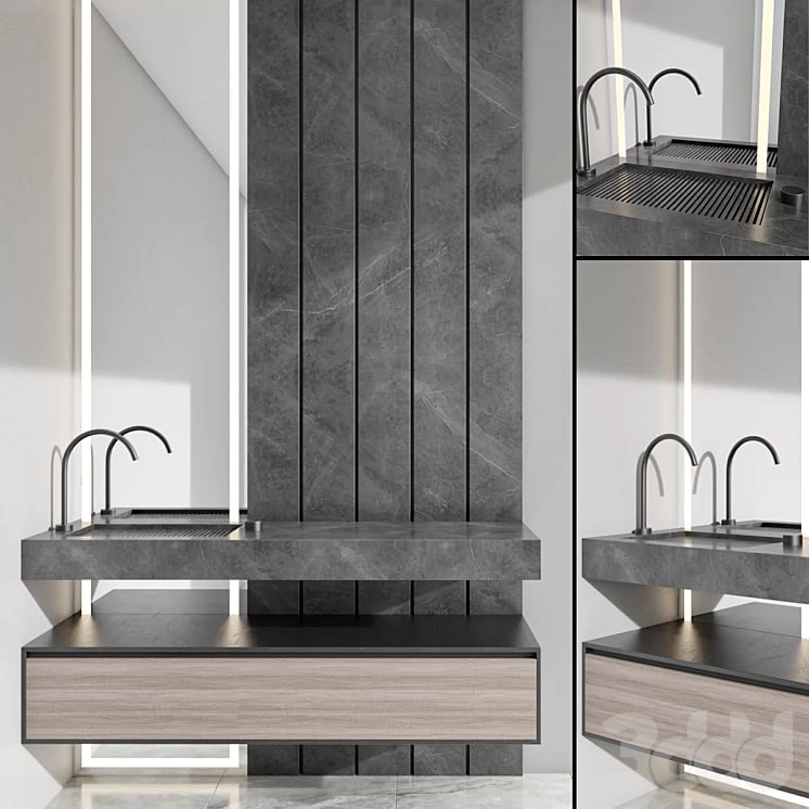 bathroom furniture set 90