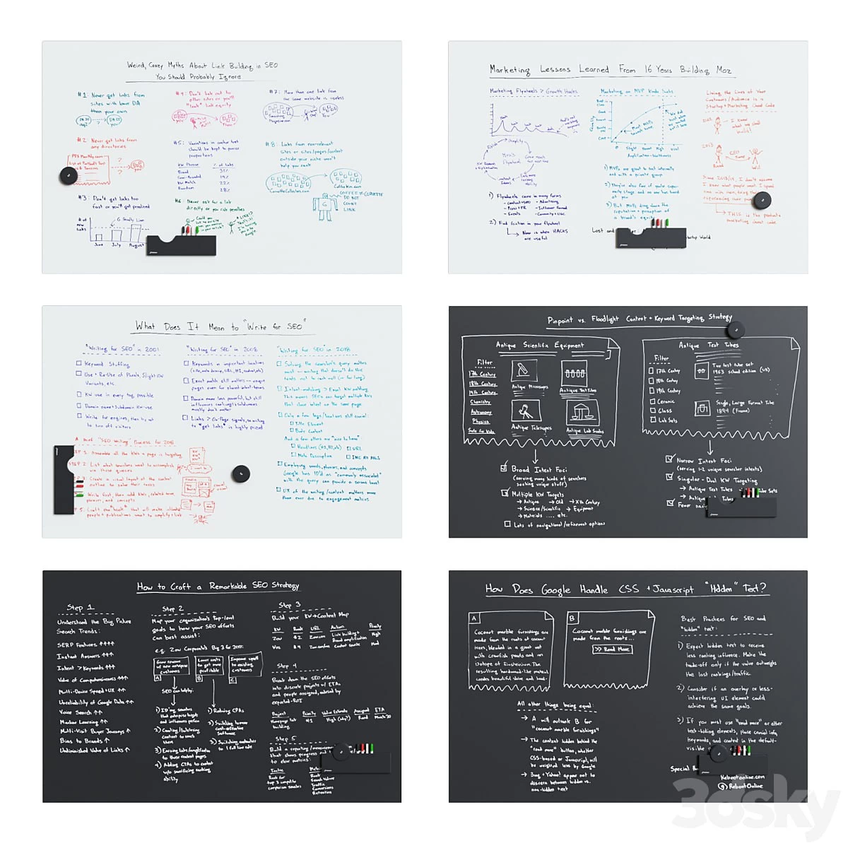 PolyVision — WhiteBoard и BlackBoard Sans, Serif, Flow Set1