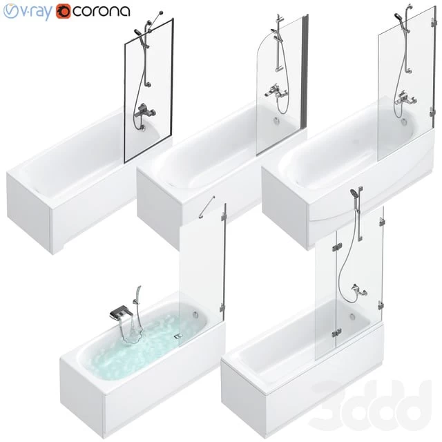 Bath and shower curtains Villeroy & Boch