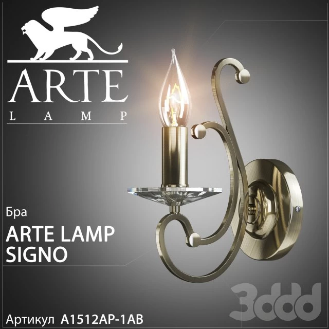Sconce Arte Lamp Signo A1512AP-1AB