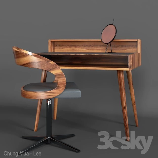 Girado sol home office and chair