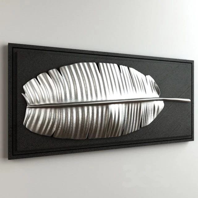 Palm Leaf Ornament 004
