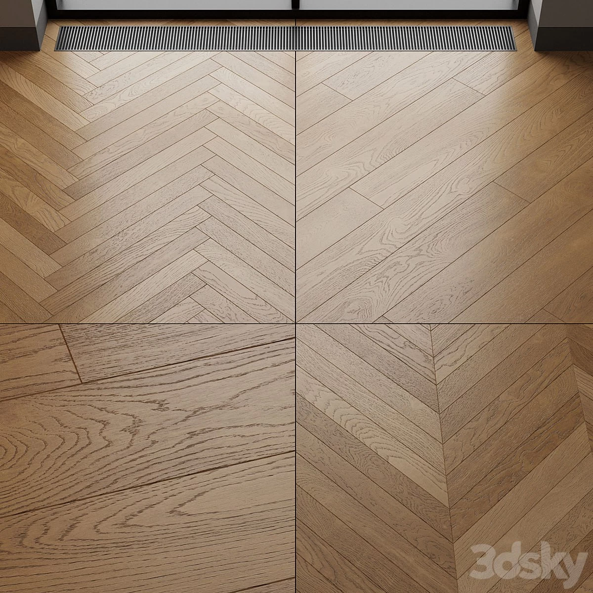 Wood floor Toned Oak