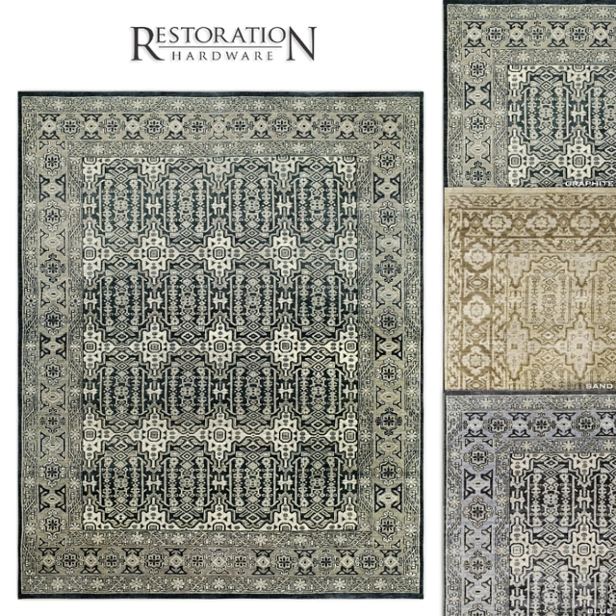 RH Moderne Geometric Rug