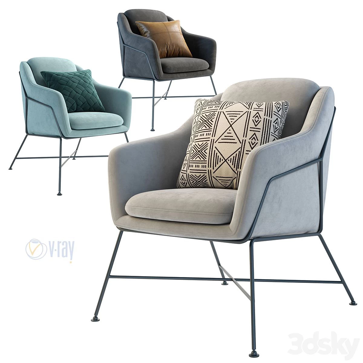 La Forma. Armchair Brida