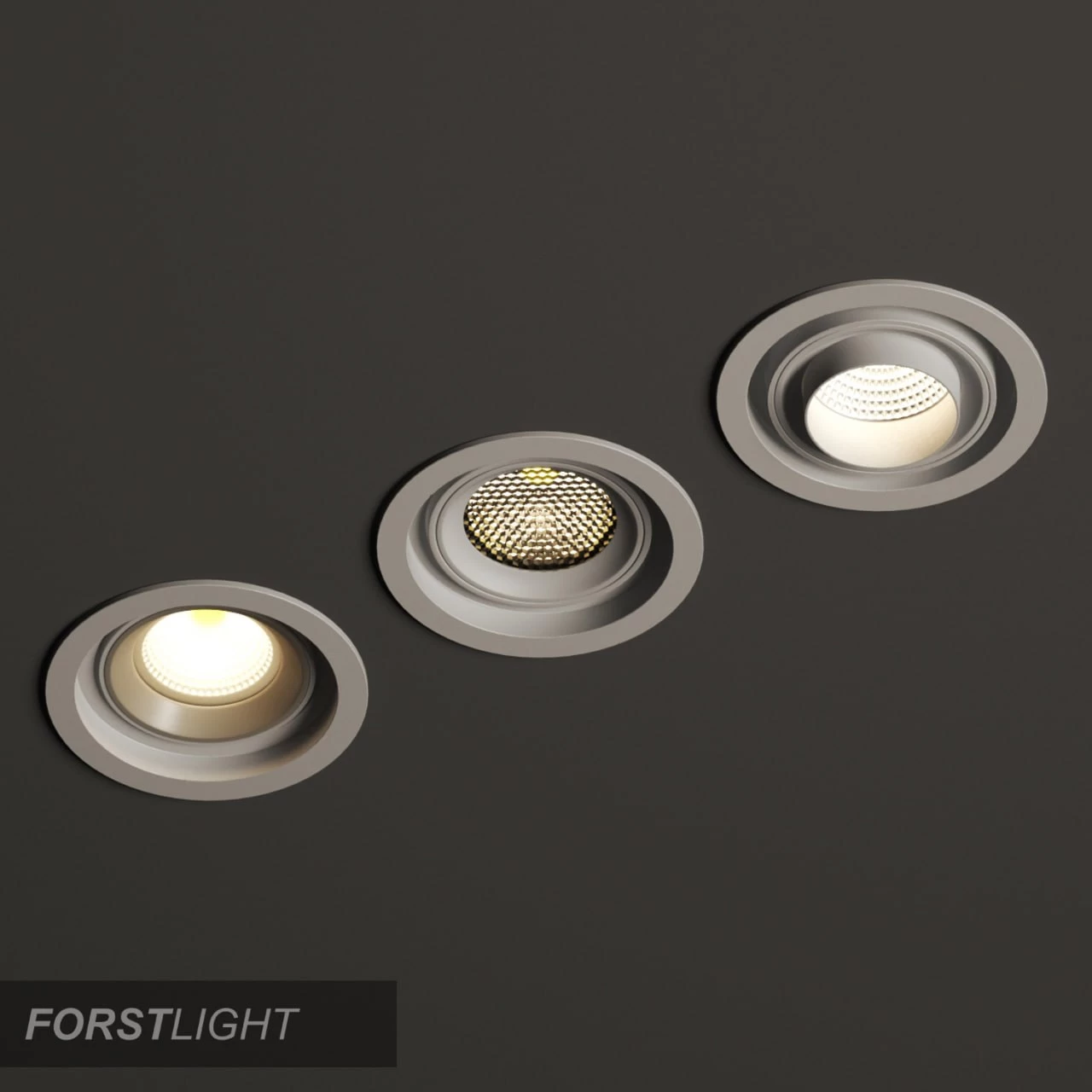 Slavik Built-in Forstlight Modular Round