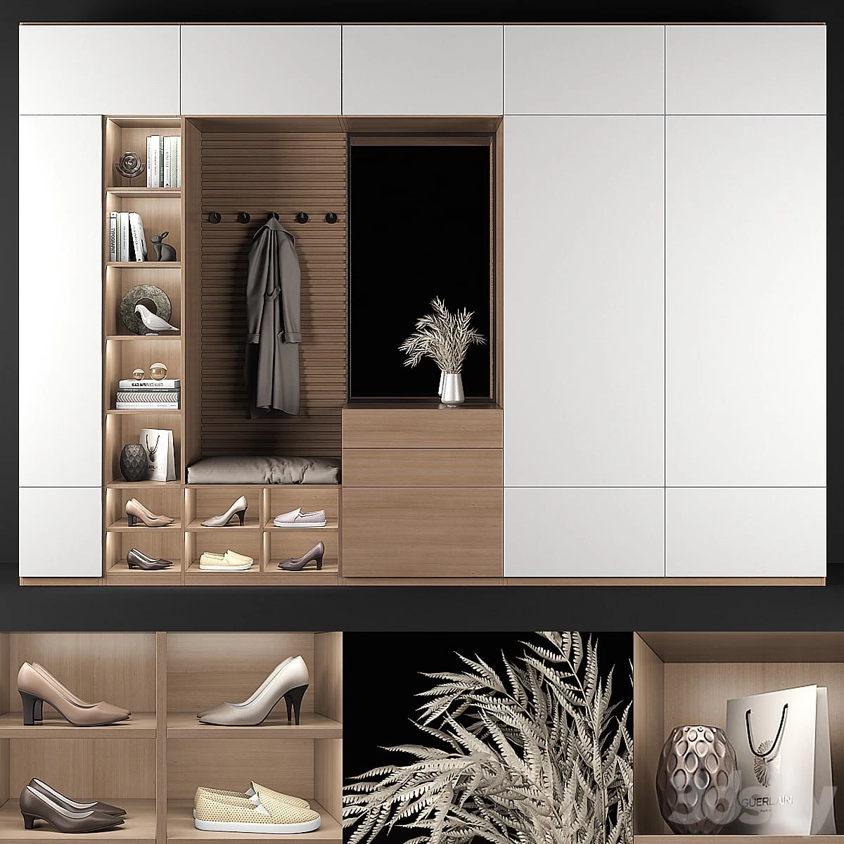 Slavik Furniture composition for hallway 69