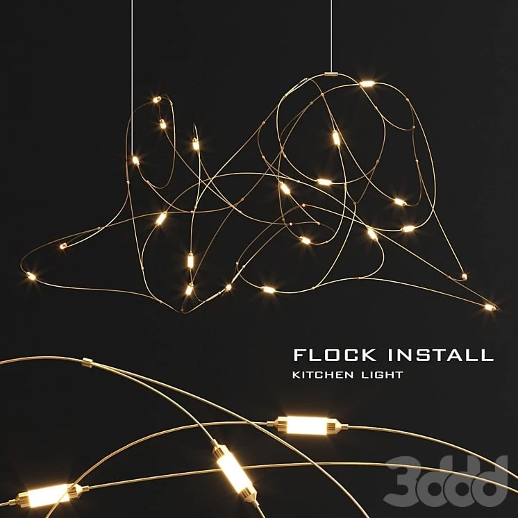 Moooi flock light