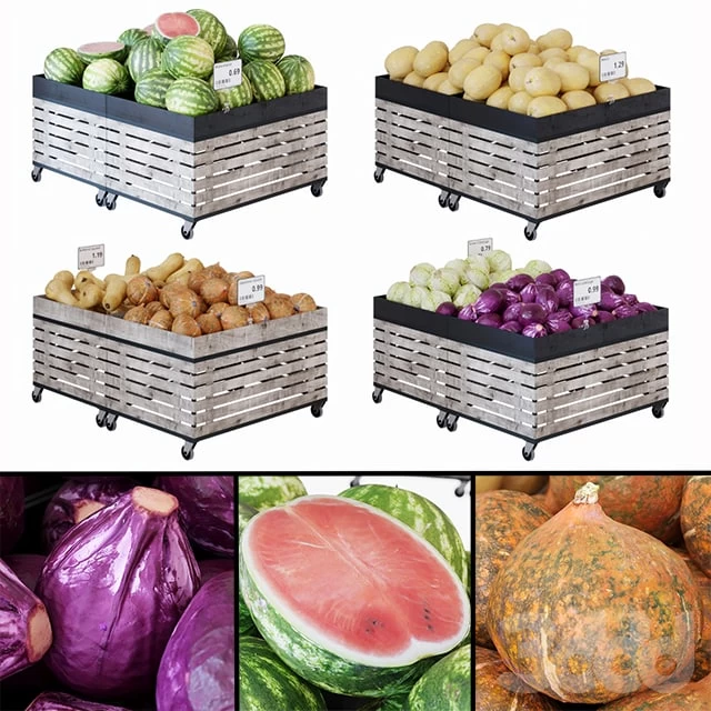 Shenouda Racks for vegetables / fruits