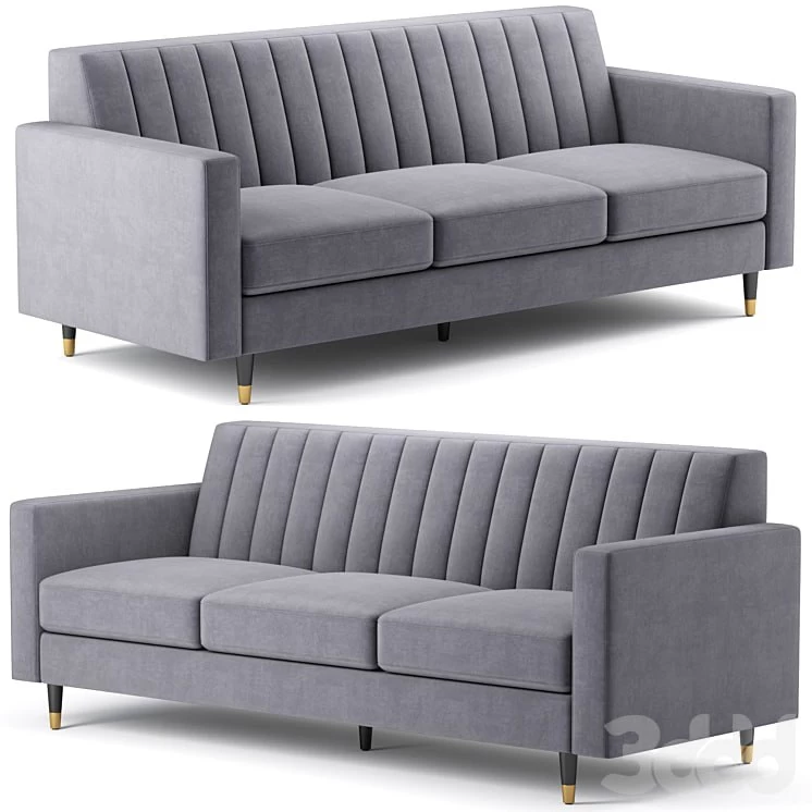 Lola Velvet Sofa Meridian Furniture
