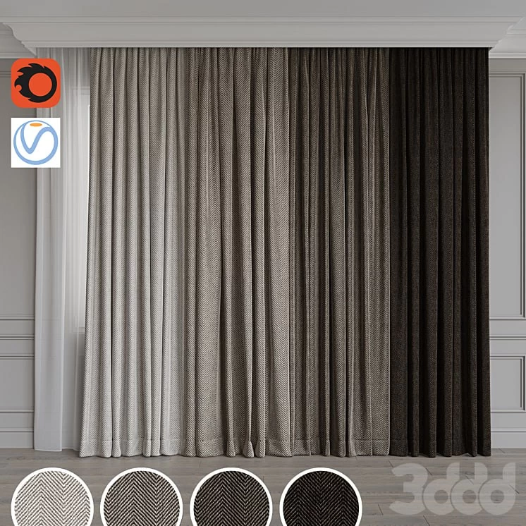 Misha Set of curtains 90