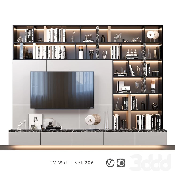 Misha TV Wall | set 206