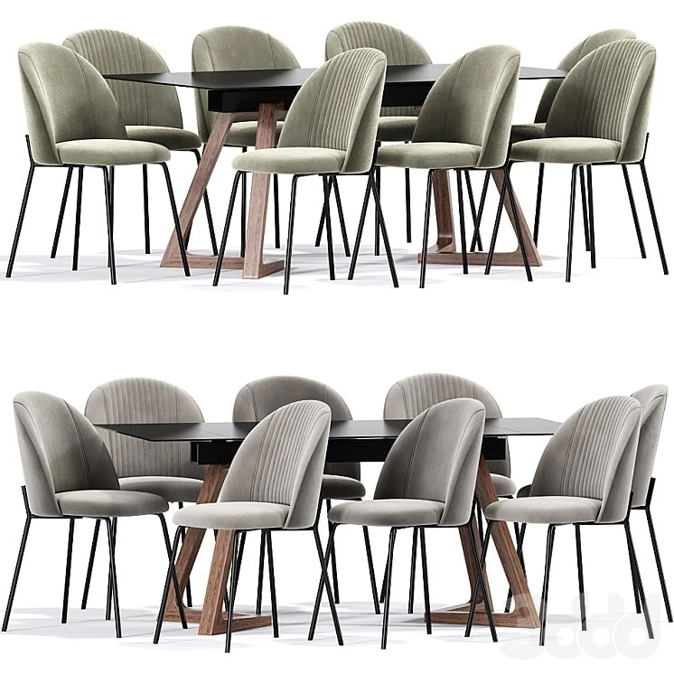 Misha Cloyd Dining Chair Table