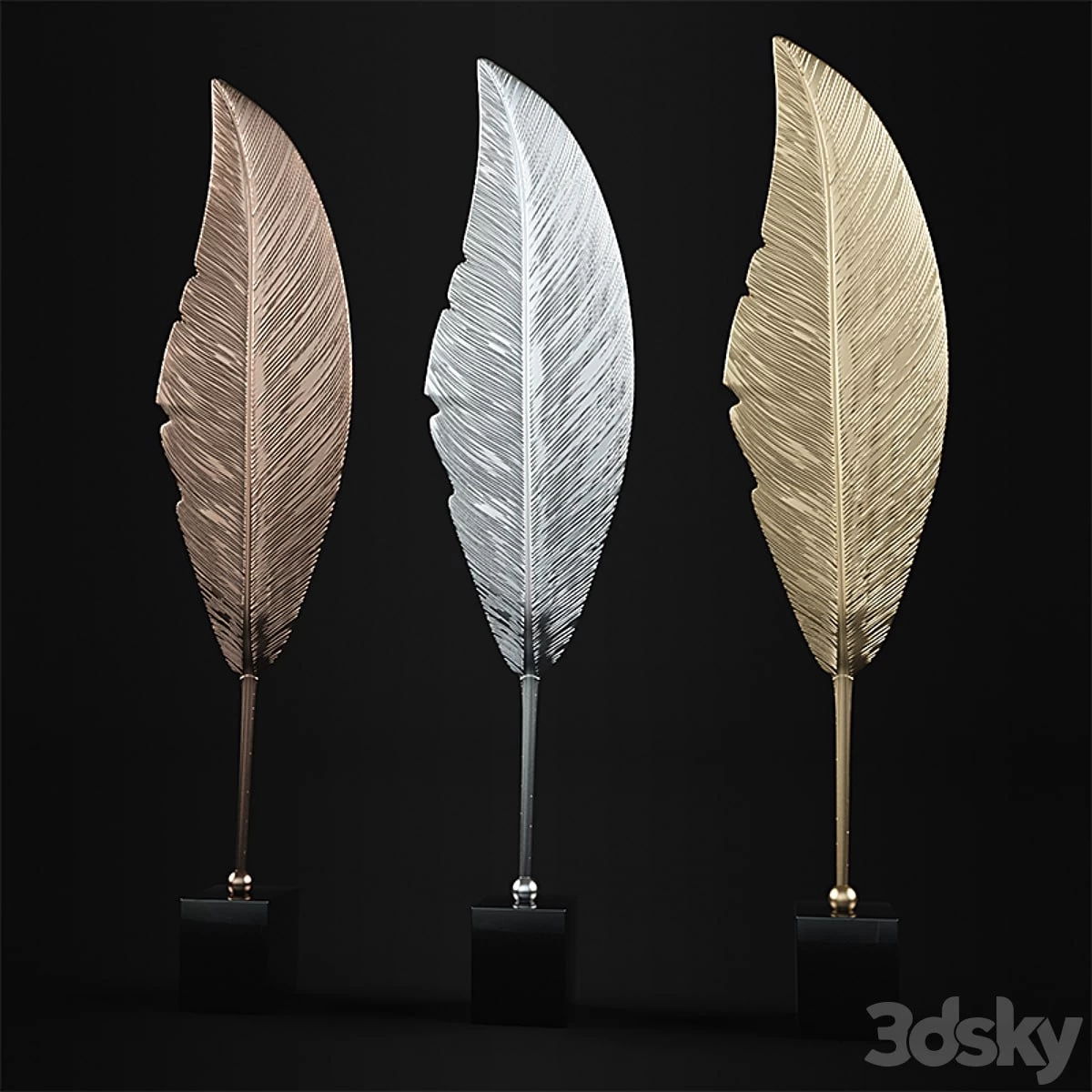 Lora Paradise Leaf Sculpture