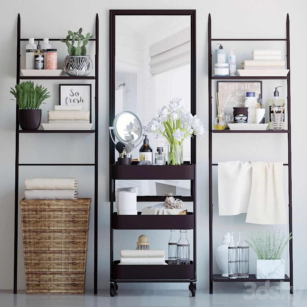 Shelving in the bathroom 5