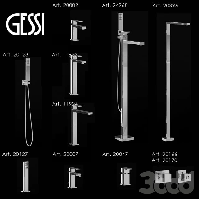 Mixers Gessi Rettangolo 2