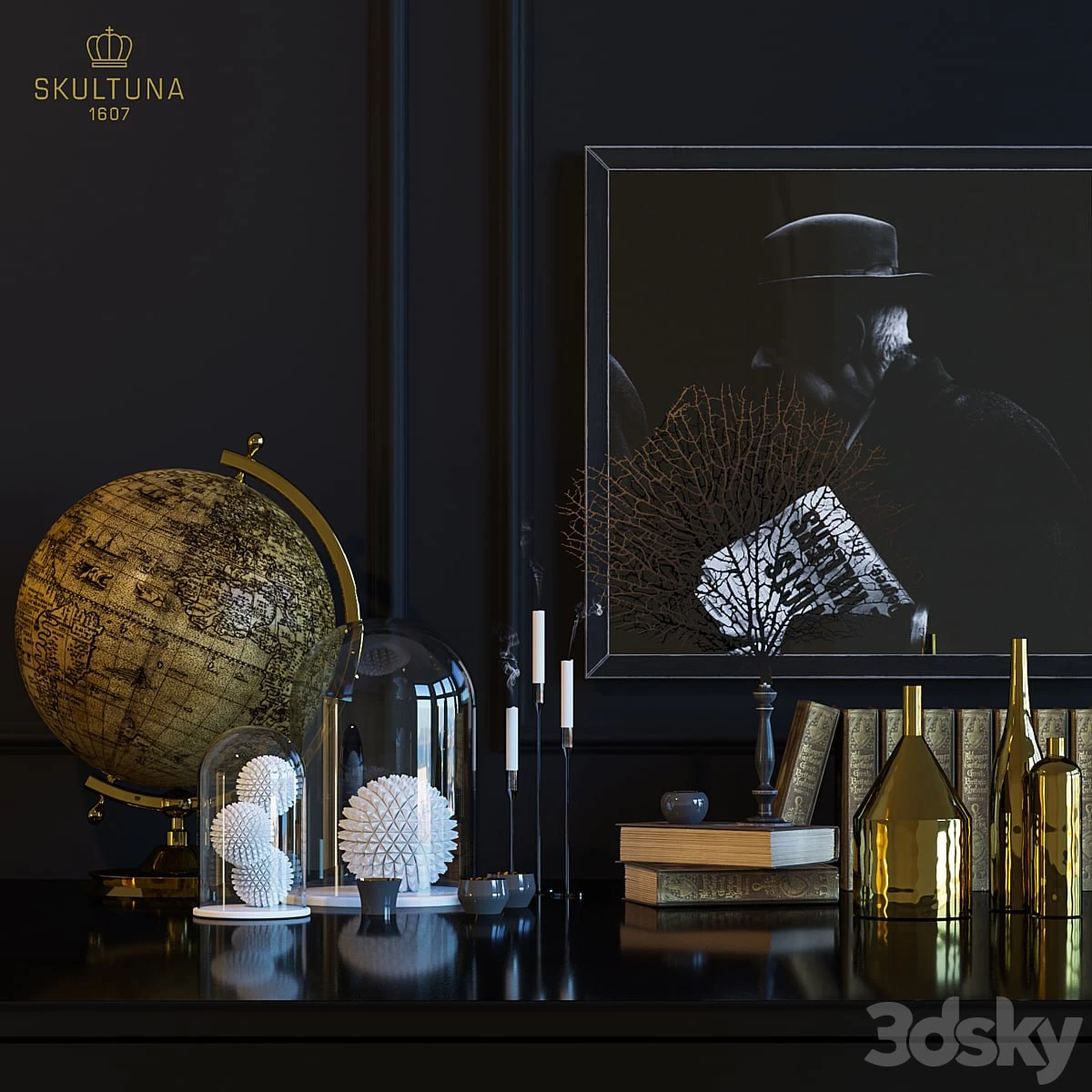 Lora Decor set "Skultuna"
