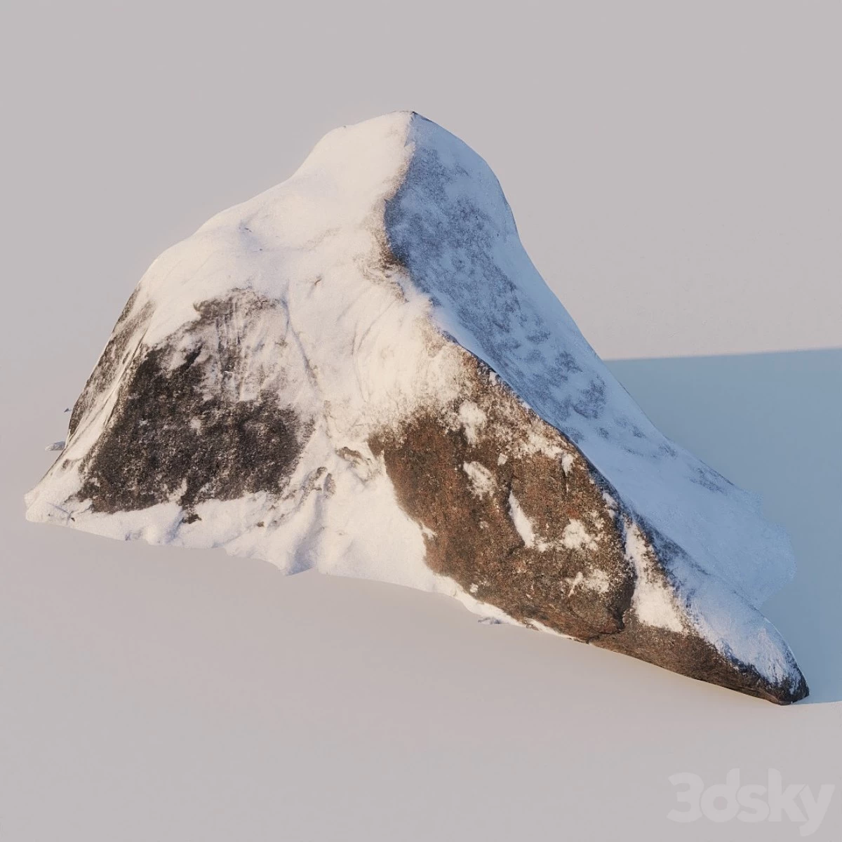 Winter rock