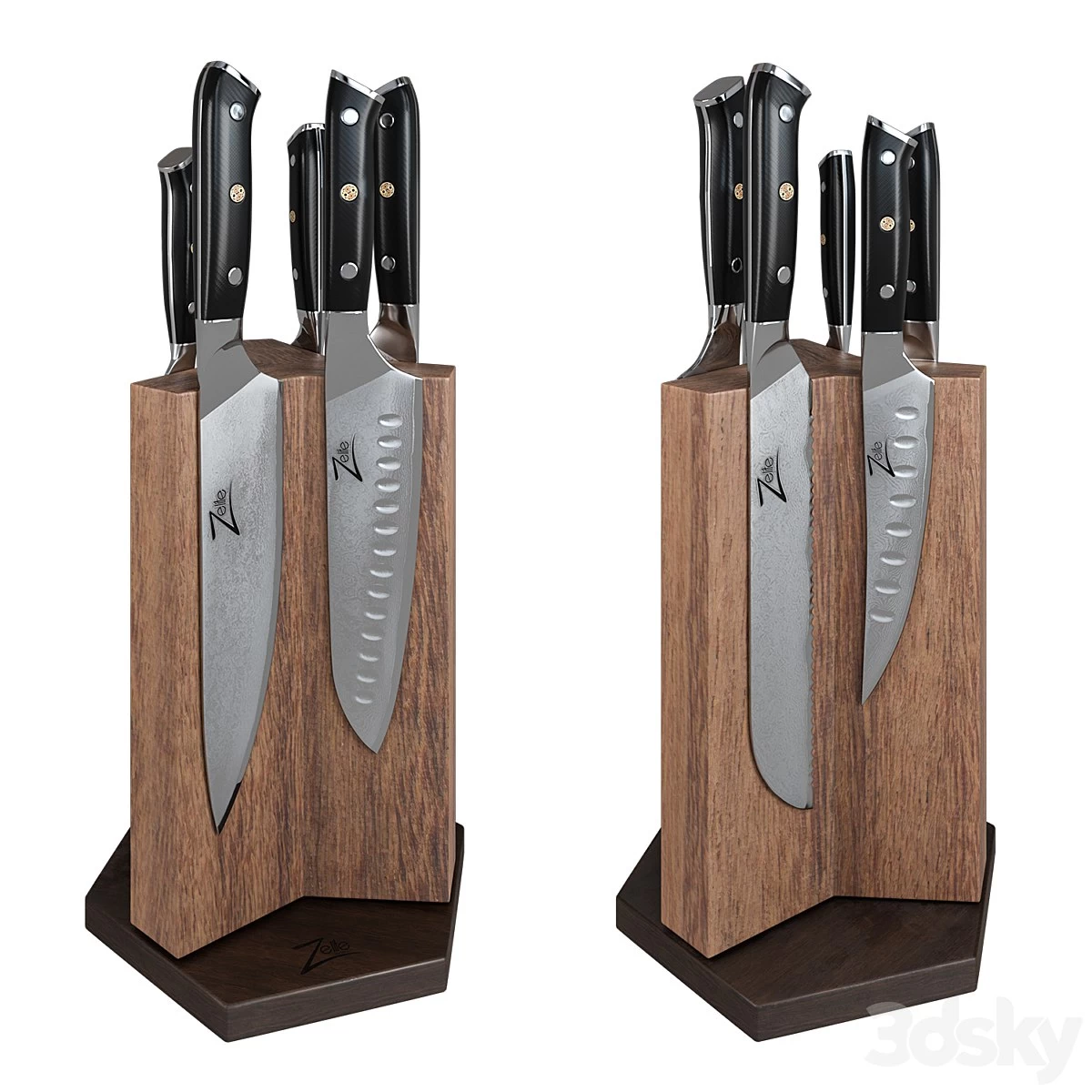 Zelite knives set