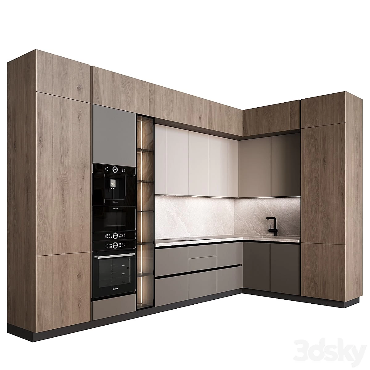 Kitchen in modern style 04