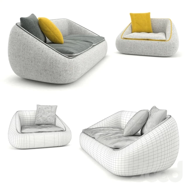 Melnyk Bamboo Sofa, Bamboo Chair) Design by Alf DaFre