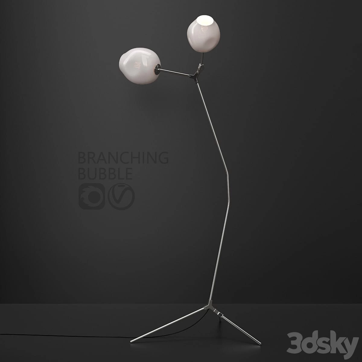 Branching Floor Lamp