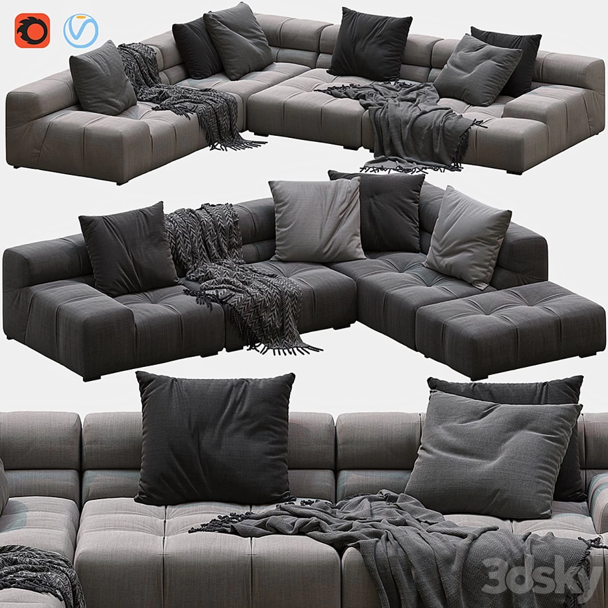 Tufty-time sofa
