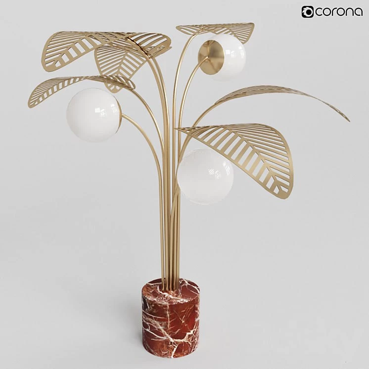 O Le Refuge Floor Lamp by Marc Ange