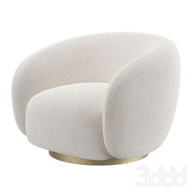 EICHHOLTZ SWIVEL CHAIR BRICE 4K