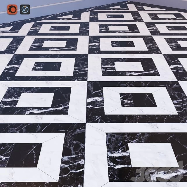 Marble floor