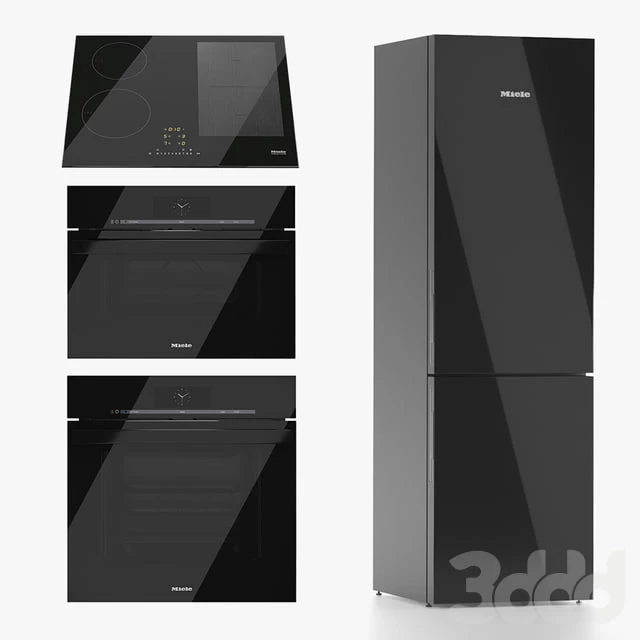 Miele household appliances set 02