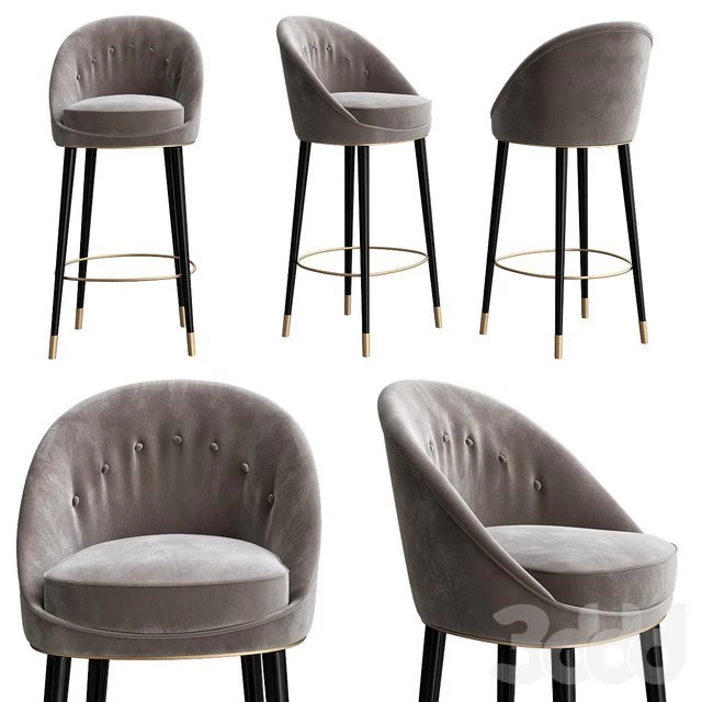 Malay bar chair by Brabbu