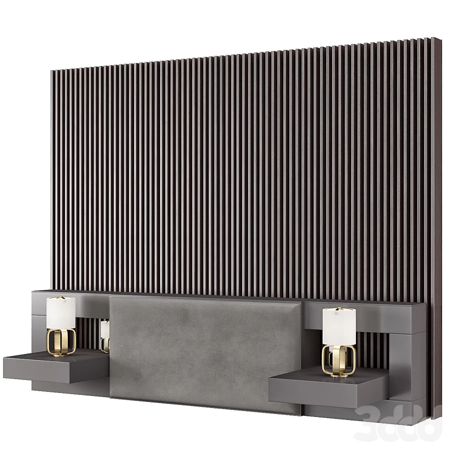 Wall Headboard Collection № 007
