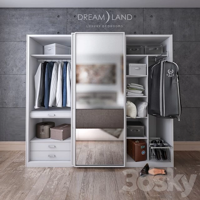 Wardrobe Sevilla with internal content