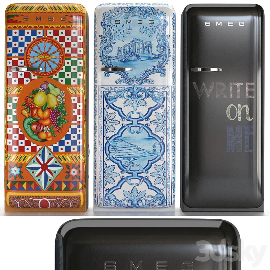 Set of refrigerators SMEG