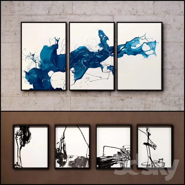 The picture in the frame: a collection of 84. Abstract