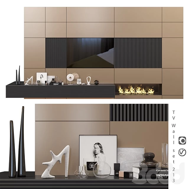 TV Wall set