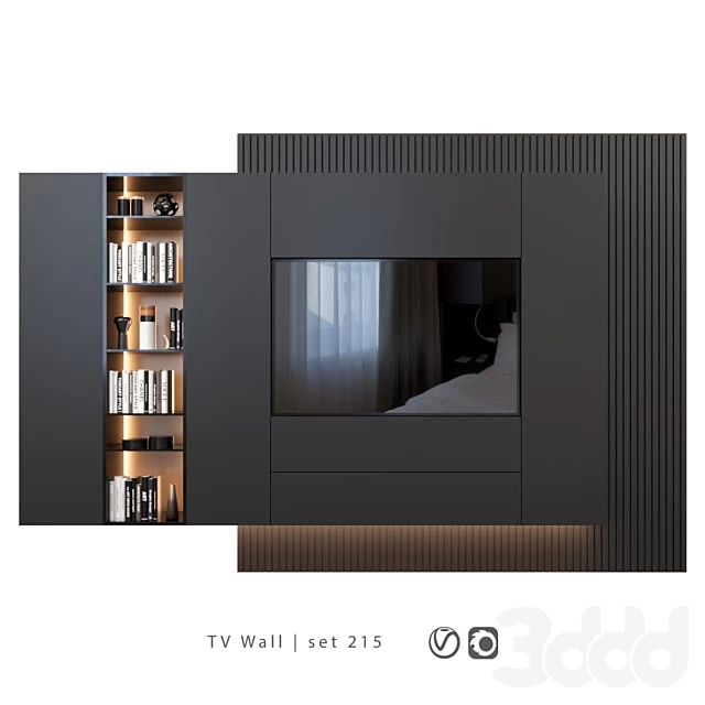 TV Wall set
